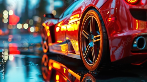 Mesmerizing sport car photography capturing motion blur, reflections, and cinematic speed © Matthew