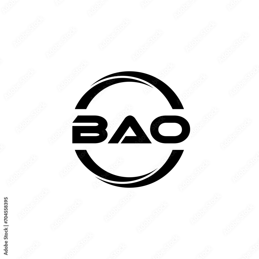 BAO letter logo design with white background in illustrator, cube logo, vector logo, modern alphabet font overlap style. calligraphy designs for logo, Poster, Invitation, etc. BAO letter logo design with white background in illustrator, cube logo, vector logo, modern alphabet font overlap style. calligraphy designs for logo, Poster, Invitation, etc.