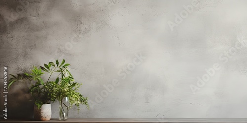 Studio background with a cement wall texture pattern, displaying products for online sales.