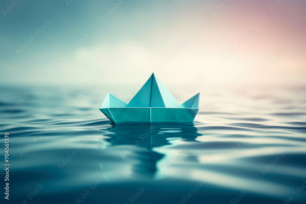 Crafting Tomorrow: Paper Boat Sails into the Digital Dawn Crafting Tomorrow: Paper Boat Sails into the Digital Dawn