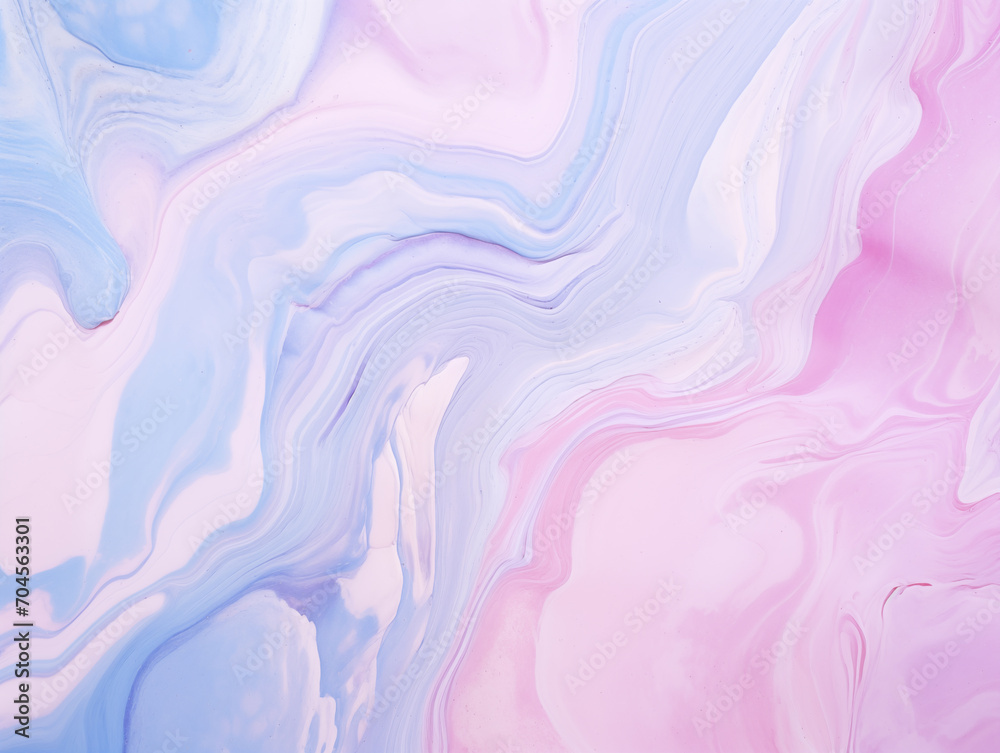 Pink and blue ink liquid texture. Abstract design background
