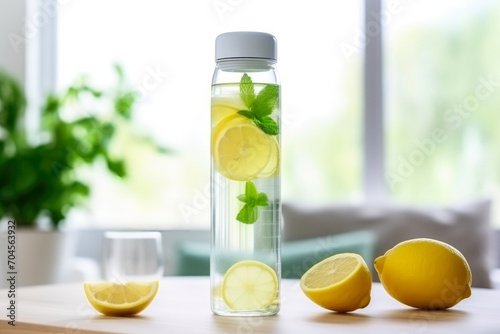 Hydrate and Shine: Lemon Mint Wellness Elixir