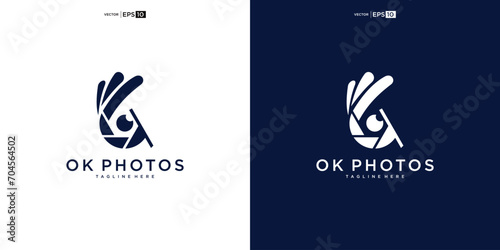 Best Photography Camera Minimal Logo Symbol Design. Vector Logo Template.
