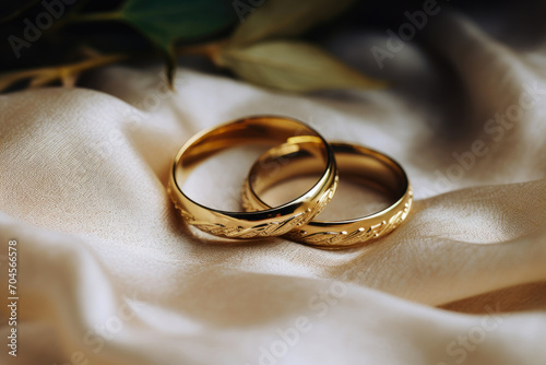 Pure Devotion: Simple Gold Rings photo