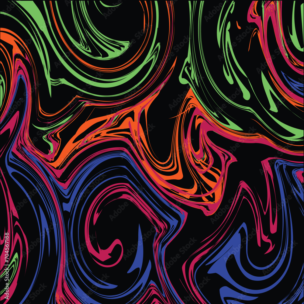 Obraz premium creative liquid background cellarful using adobe illustrator. 