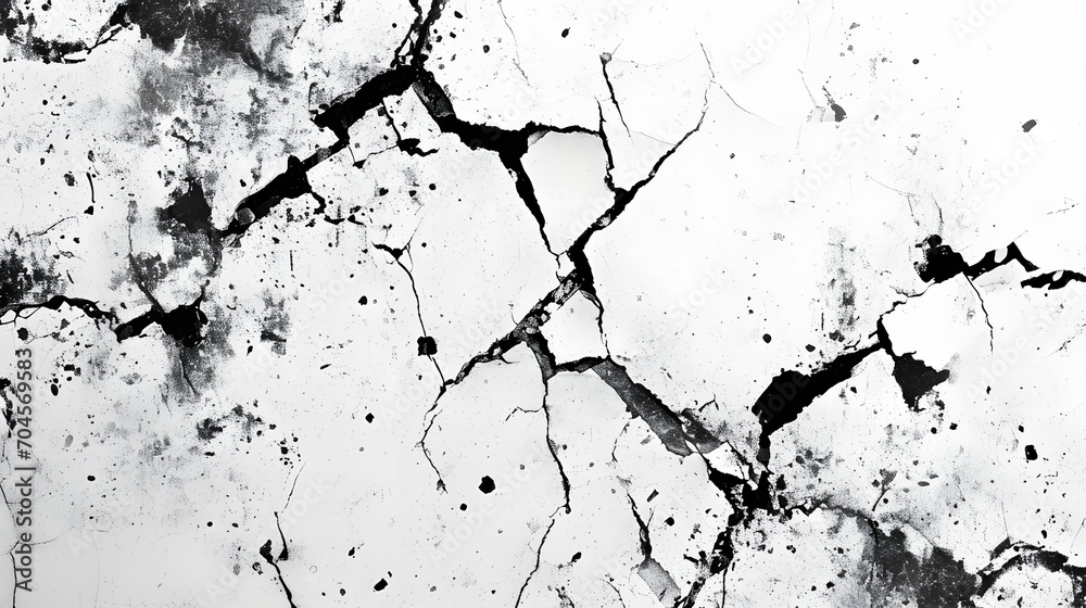 A map of the mind's abstract landscape, etched in monochrome on a surface cracked with hidden depths