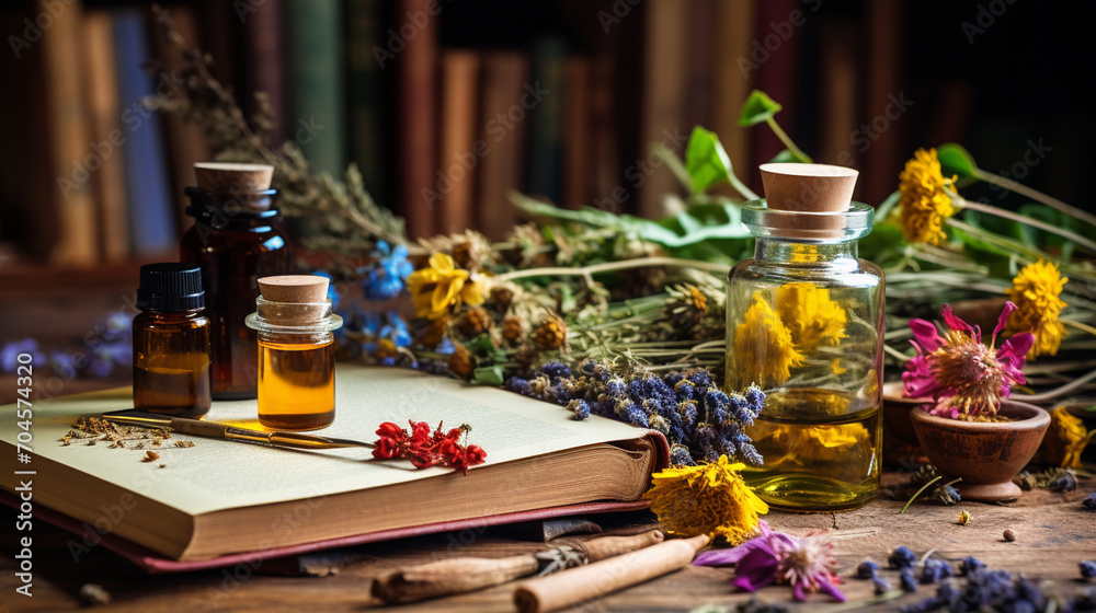 medicinal herbs and tinctures. write a recipe for tinctures.Generative AI