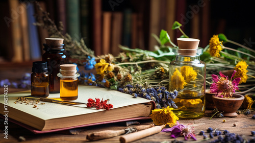 medicinal herbs and tinctures. write a recipe for tinctures.Generative AI