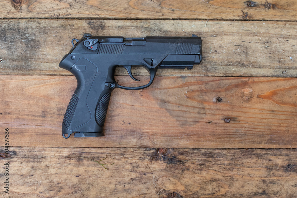 Obraz premium modern handgun