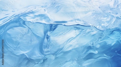 abstract transparent water wave motion, copy space, 16:9