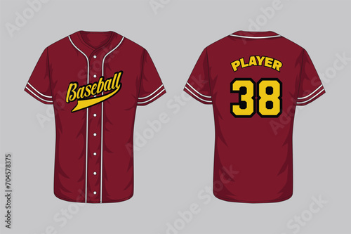 Baseball custom Jersey sublimation