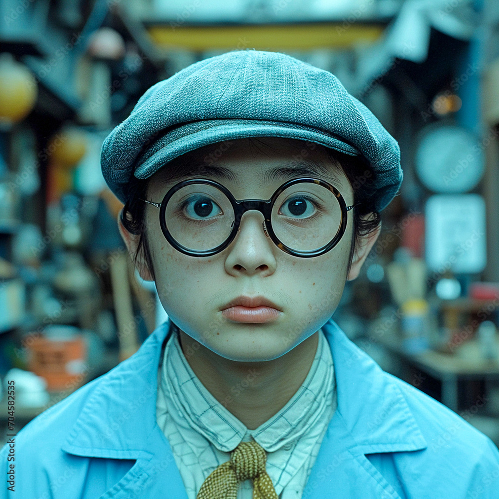 Cute anime character in real life, Generative AI Cute anime character in real life, Generative AI