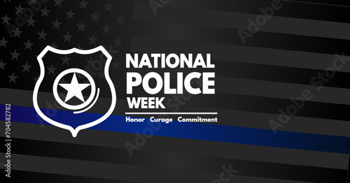 National Police Week banner	