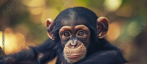 Charming baby chimp. © TheWaterMeloonProjec
