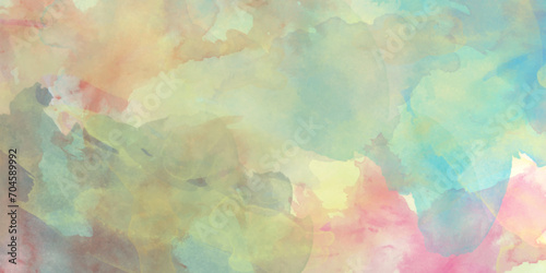 soft colorful abstract watercolor paint background design, watercolor paper textured illustration with splashes, Light multicolor pastel watercolor, watercolor bleed and fringe with vibrant splashes.