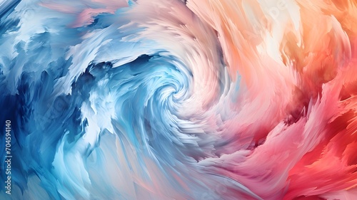 Abstract fractal background.Abstract twirling pastel colors background.