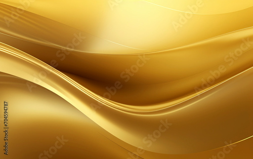 Flowing Golden Silk 