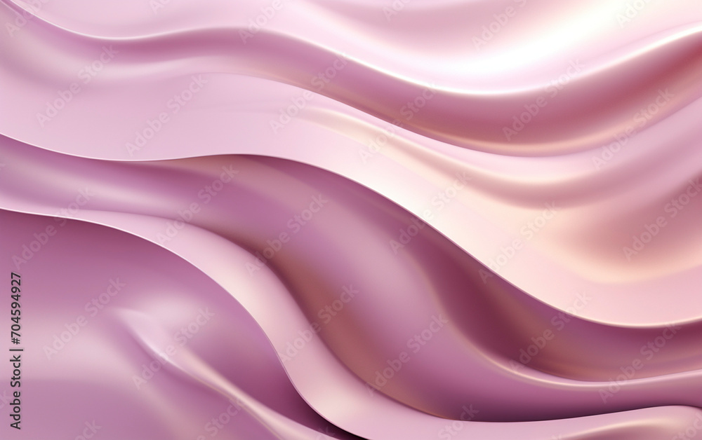 Fototapeta premium Lavender Silk Waves 