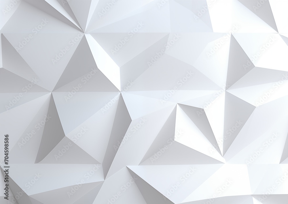 abstract geometric white background
