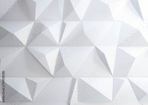 abstract geometric white background