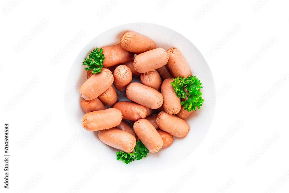 sausages chicken or pork fresh meat product tasty healthy eating cooking appetizer meal food snack on the table copy space sausages chicken or pork fresh meat product tasty healthy eating cooking appetizer meal food snack on the table copy space