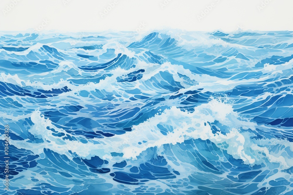 Experience the vibrancy of this assortment of blue marker paint strokes, featuring different saturations and hues ranging from sky blue to navy Experience the vibrancy of this assortment of blue marker paint strokes, featuring different saturations and hues ranging from sky blue to navy