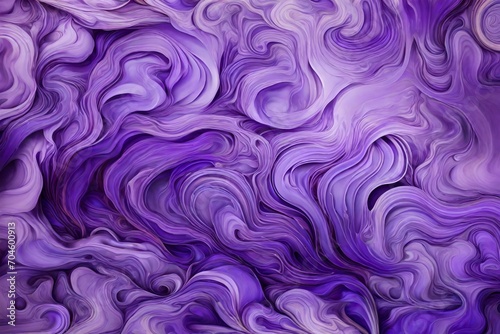 Mauve Mirage - Mauve liquids forming a mysterious mirage in an abstract dreamscape of depth and allure.