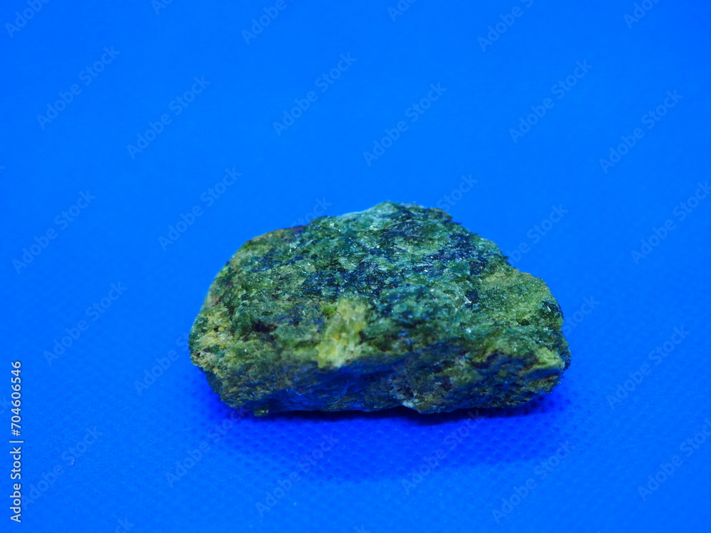 diopside, crystallized greenish stone. diopside, crystallized greenish stone.