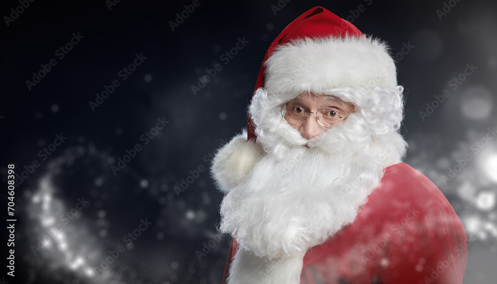 old santa claus portrait old santa claus portrait