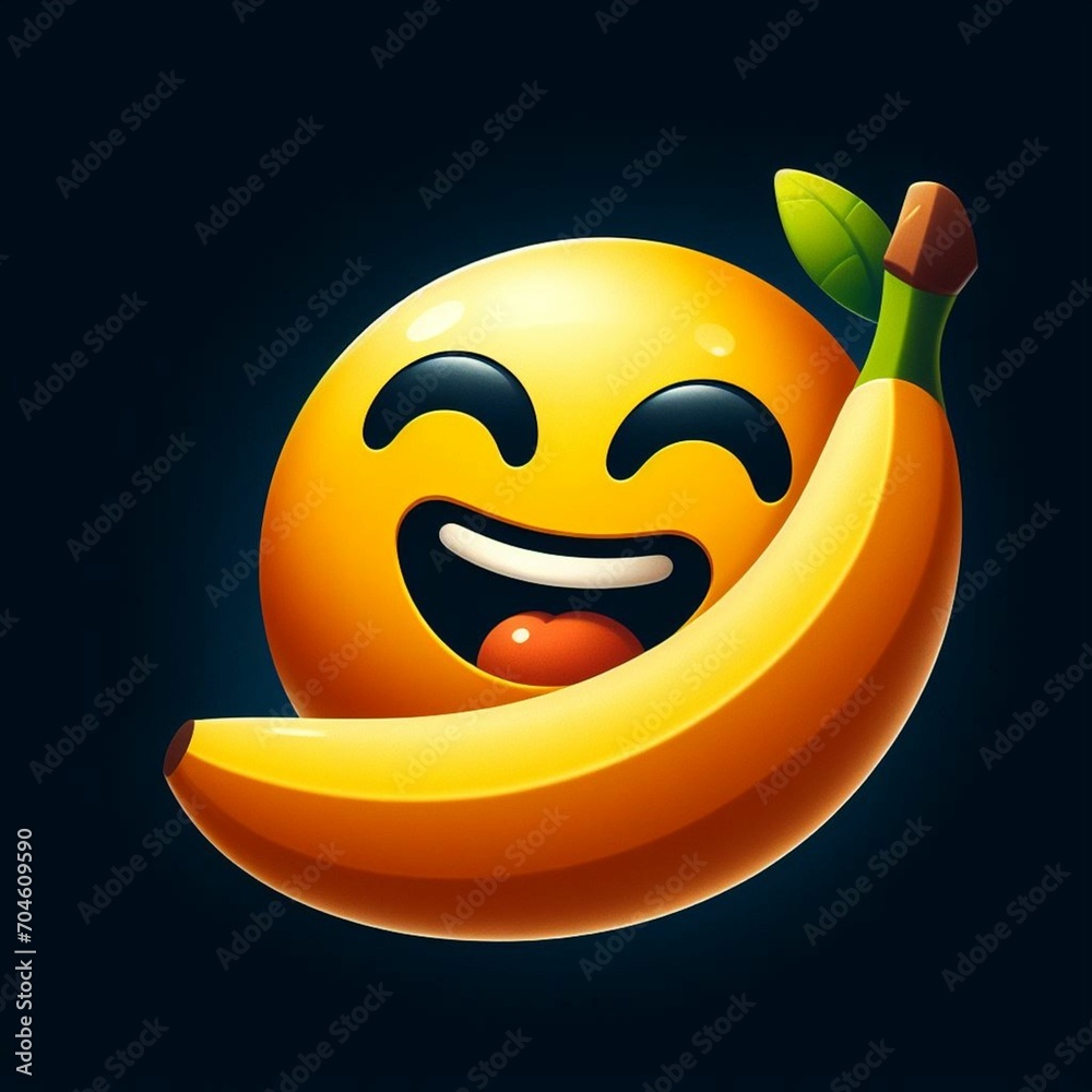 Emojis o emoticonos divertidos de frutas y verduras alimentación sana