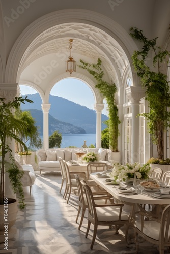 Elegant Mediterranean style villa with stunning sea view