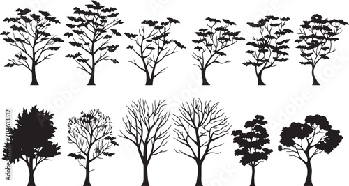A set of trees