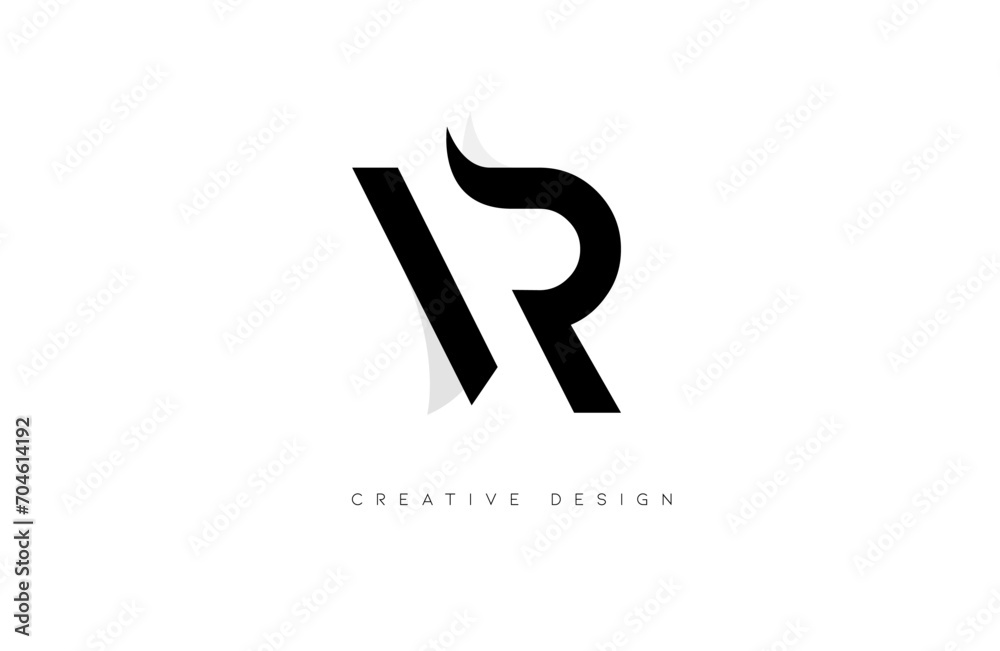 Black VR letter logo, minimalist vr logo icon design with simple elegant clean and modern look. Black VR letter logo, minimalist vr logo icon design with simple elegant clean and modern look.