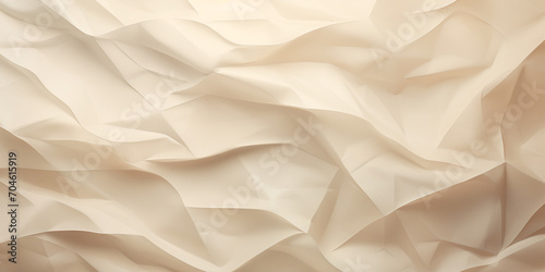 abstract modern background,crumpled paper texture,light beige color ,banner concept,wallpaper,