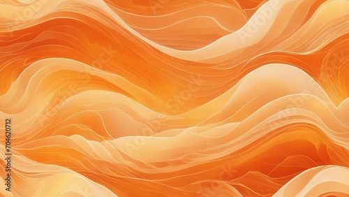 abstract orange background A wavy background in shades of orange, creating a sense of warmth and joy. The waves are bubbly 