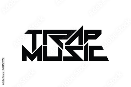 Trap Music Original logo design and typography work