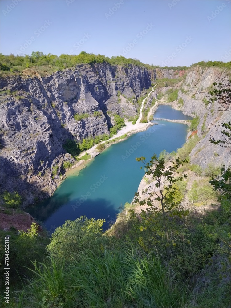 A quarry located in Great America
