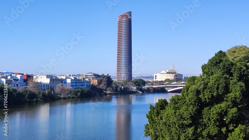 city skyline Sevilla