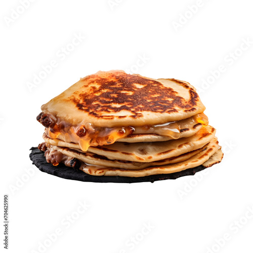 CAMPFIRE_PANCAKE_isolated_on_transparent_background, PNG Cutout
