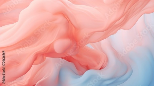 Abstract pastel coral pink color paint with pastel background.