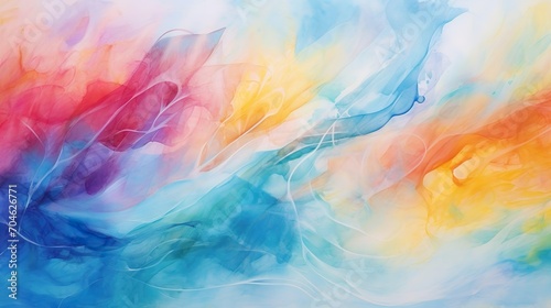 Abstract watercolor texture Modern painting Colorful background.