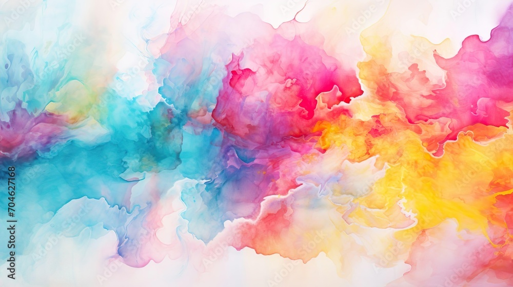 Abstract watercolor texture Modern art painting Colorful background.
