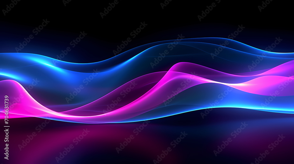 Obraz premium Technology abstract graphic poster web page PPT background, technology background