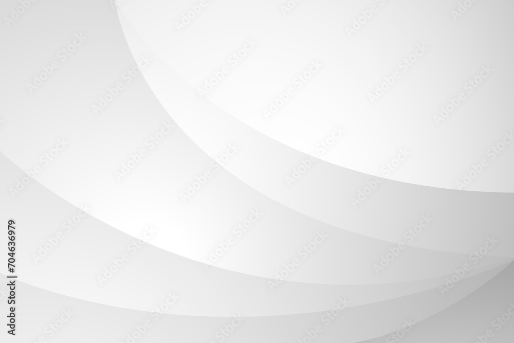Abstract white and gray wave background. texture white pattern. vector illustration - obrazy, fototapety, plakaty 