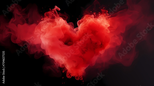 Valentine's Day hearts, Valentine's Day background, wedding background, blank copy space © jiejie
