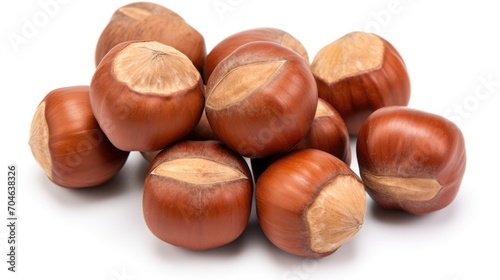 A captivating scene capturing a diverse array of nuts set against a natural wooden background.