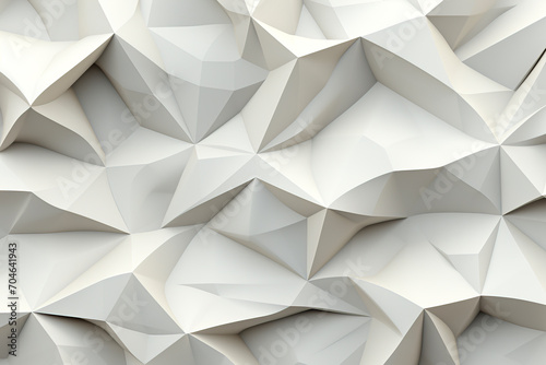 Serene Undulating Waves of Creamy Elegance created with Generative AI technology