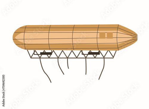 Henri Giffard's first steam-powered airship