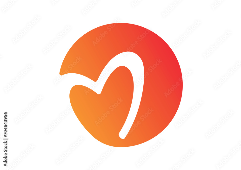 heart symbol in round. heart concept.zip heart symbol in round. heart concept.zip