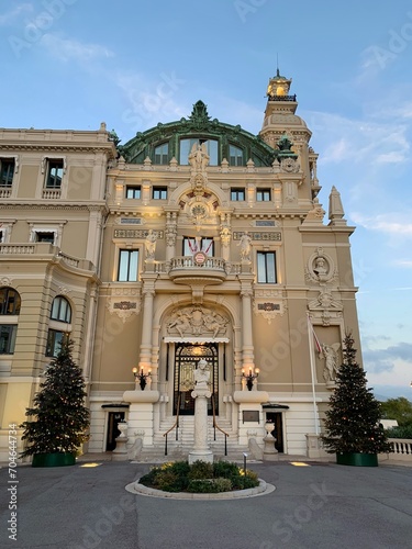 teatro dell'Operà di Monte Carlo nel Principato di Monaco